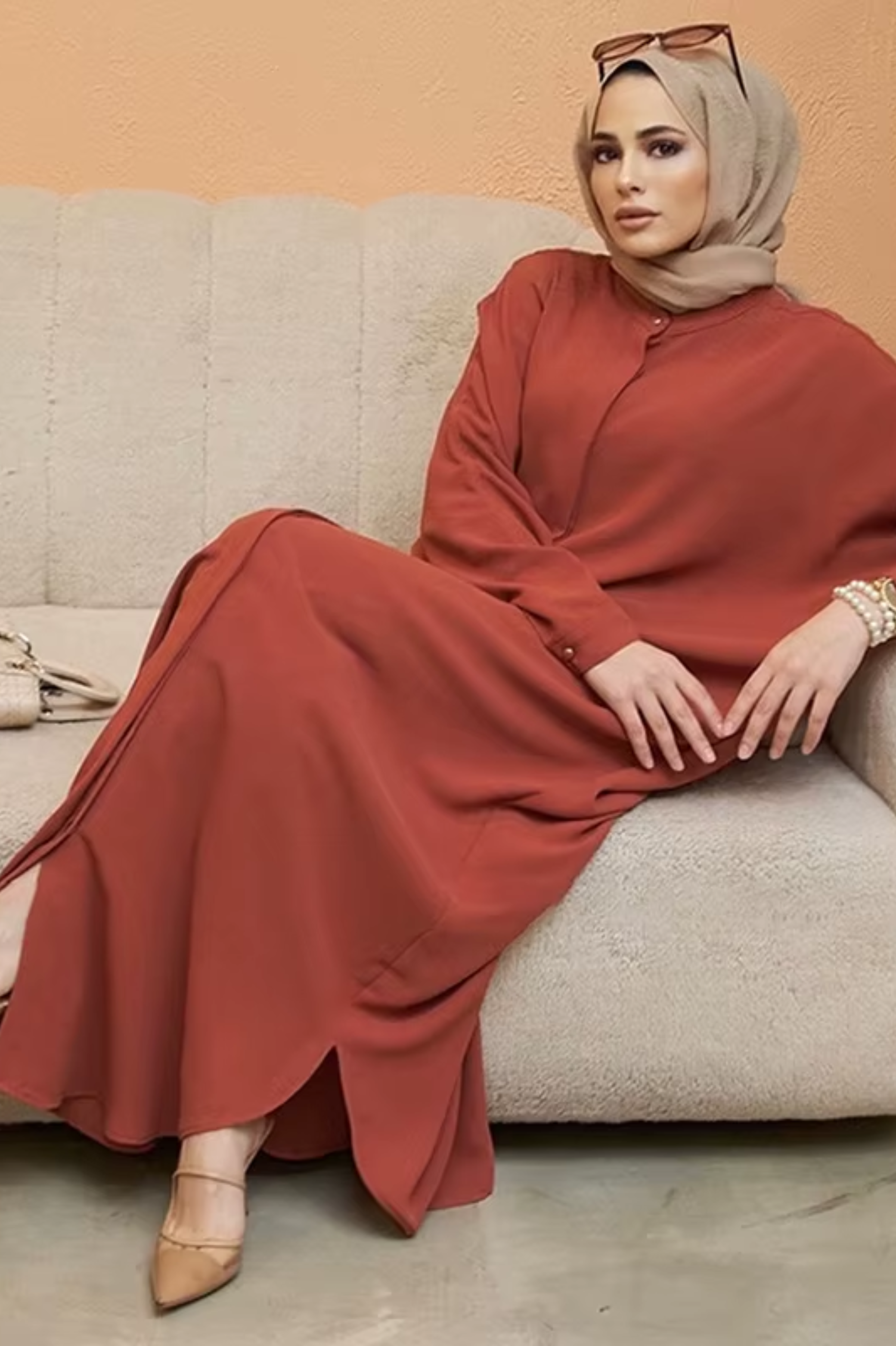 Harmonie Pure : Abaya Minimaliste