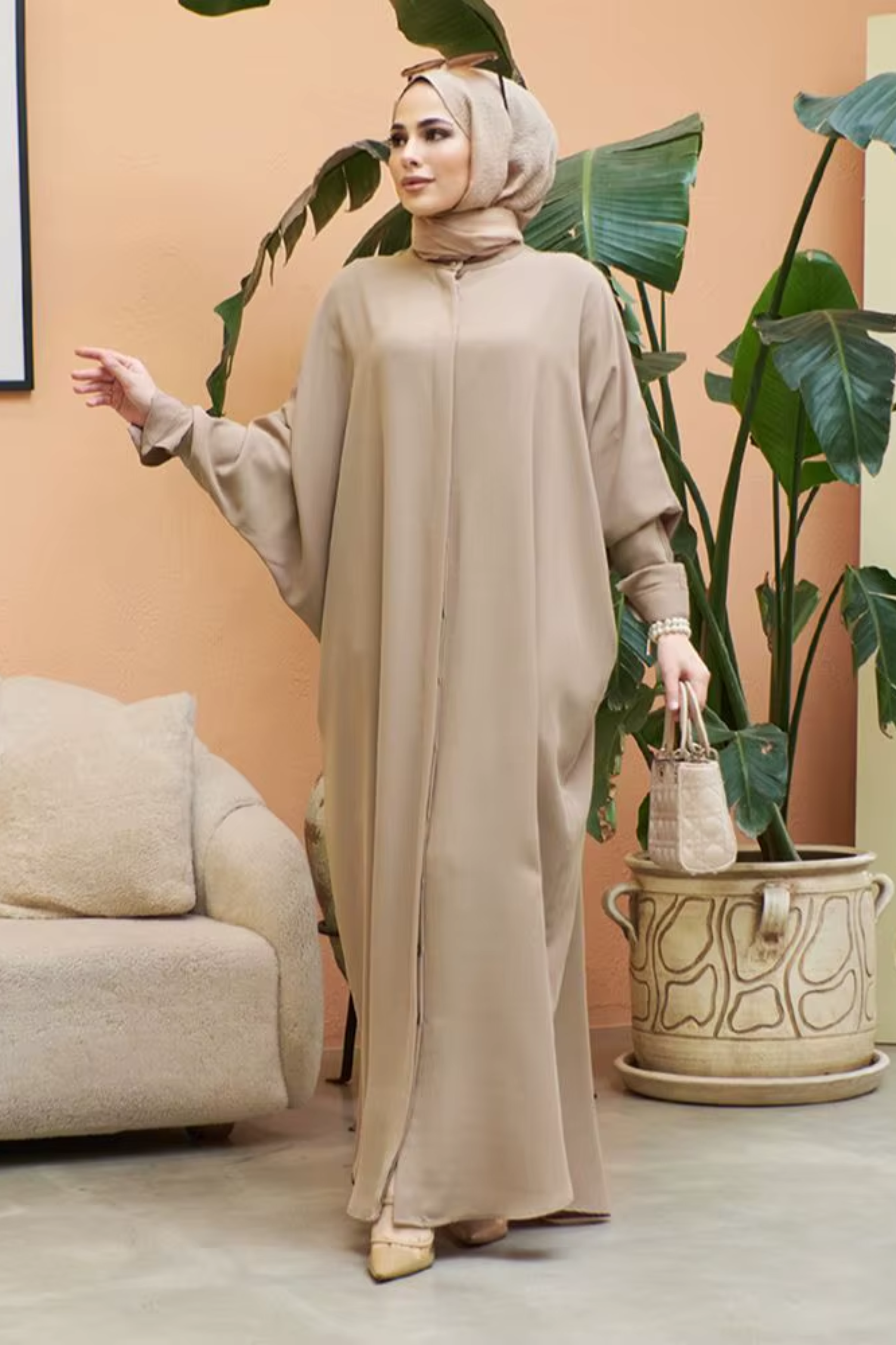 Harmonie Pure : Abaya Minimaliste